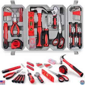 Ftk160r Brand Winner 160-piece All-purpose Tool Kit For Home Repairs Diy Projects Gifts