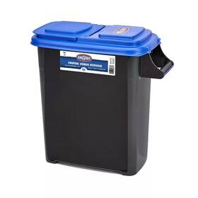 03712 Branded Charcoal Briquettes Storage Dispenser Heavy Duty Handles Enable Easy Toting