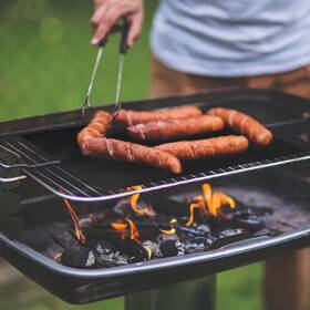 Branded 608374525831 5pcs Bbq Copper Grill Mats Outdoor Barbecue Cooking Baking Non Stick Reusable
