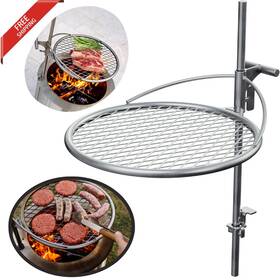 Br-op24 Branded Outpost Grill 19 - Standalone Campfire Grate Breeo X Series Accessory Stainl