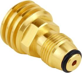 Type-1 Branded Pta2 Pol To Qcc1 Propane Tank Adapter 100 Lb Lp Valve Fitting Brass