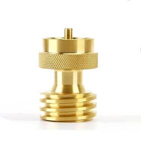 Ac-0007 Brazilian Flame 013415964645 1lb Propane Tank Adapter 20lb To Converter Hook U