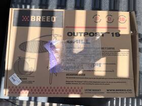 Breeo 008544920085 Outpost Grill 19 - Standalone Campfire Grate Stainless Steel