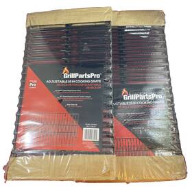 812-7239-s2 Brinkmann 039953538995 2 Pack Grill Parts Pro 19 Inch Adjustable Grate 10 To 14