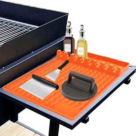 Brm-16115s Brinman Silicone Griddle Tools Mat For Blackstone Accessories Grill With Dr