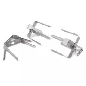 Broil King 313053169175 Stainless Steel Rotisserie Forks Set Heavy Duty Meat Holder Grill