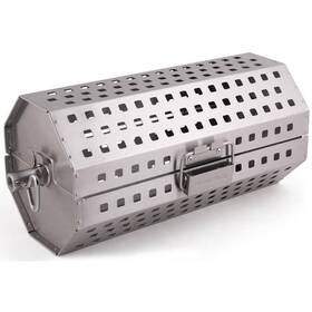 64875 Broil King Rotisserie Tumble Basket Stainless Steel Cooking Grill Accessory