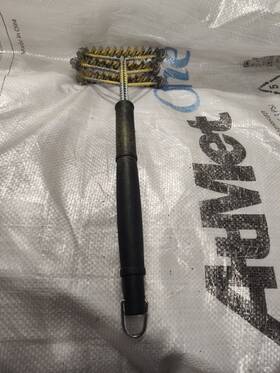 B404c Brushtech In Safety Triple-helix Bristle-free Flat Grill Bbq Brush