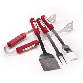 Bsi 956260235457 Products Inc. - 4 Piece Barbecue Set Stainless Steel And Dishwasher Saf
