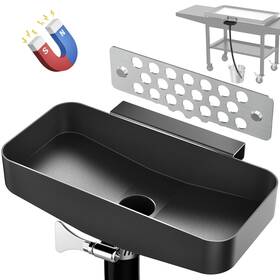 Bsttek 664792437064 Rear Grease Drainage Funnel For Blackstone Griddle 36 Inch With Magnetic Gate