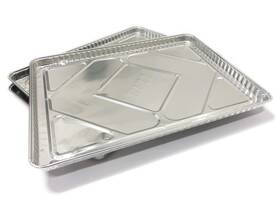24269 Bull Outdoor Products Grease Tray Liner Silver 12 Pack For 38 Inch Grills