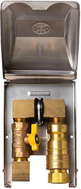 Burnaby 812141001972 Manufacturing Ltd Bbq Gas Outlet 3/4 Inch Npt Inlet Quick Disconne