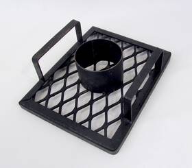 Cabelas 832465001021 Heavy Duty Steel Beer Can Chicken Cooker Bbq Grill Stand Used Once
