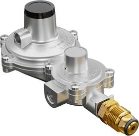 Calpose 445055037077 2 Stage Propane Regulator With Pol Tank For Rv Vans Trailer