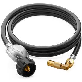 Lprh123 Calpose 6ft Propane Adapter Hose For Blackstone With Regulator Blac
