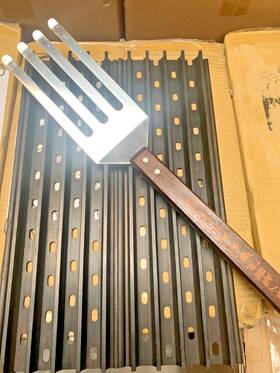 Camp Chef 611191323269 Grillgrate Outdoor Cooking 15.75 Inch Smoke Pro Bbq Sear Box 2-piece