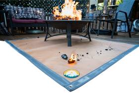 Campfire Defender Protect Preserve 856059008234 Fireside Outdoor Fire Pit Mats For Under Grill F