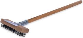 36372500 Carlisle Foodservice Products Wood Oven Grill Brush And Scraper With Handle 30 In