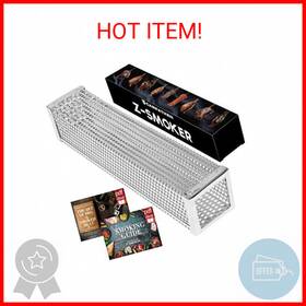 Carpathen 313048319349 Smoke Tube For Pellet Smoker - Cold Generator Gas Gril