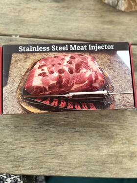 Cave Tools 614144984227 Stainless Meat Injector Bbq With Box Au