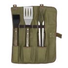 Cc1093 Charcoal Companion Piece Oval Pro Chef Tool Roll 050016710936