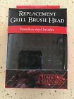 Cc4016 Charcoal Companion Replacement Grill Brush Head Stainless Steel Bristles