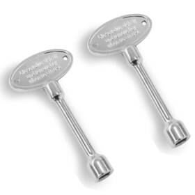 Cenxifjudz 738063319097 2 Pack Universal Valve Key For Gas Fireplaces Polished Fireplace Keys