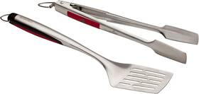 Char-broil 047362677082 2 Piece Comfort Grip Tool Set Includes Spatula And Tongs