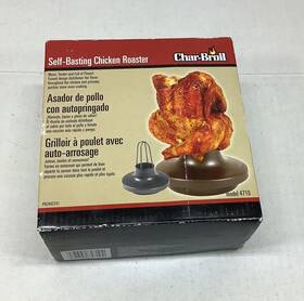 Char-broil 047362847102 Chicken Self-basting Roaster Model #4710