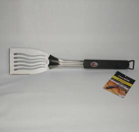 10973 Char-broil Bbq Spatula With Cool Touch Handle Bottle Opener Stainless Steel Nwt