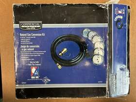 16124825 Char-broil Natural Gas Conversion Kit New Open Box Commercial Series Model 4619