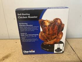 4168 Char-broil Self-basting Chicken Roaster Model Grill Accessory C03