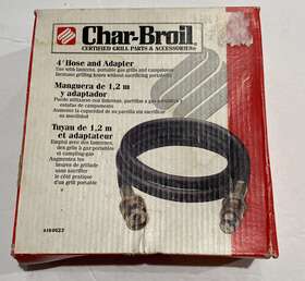 4184623 Char-broil New In Box Grill 4-foot Hose And Adapter