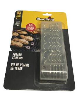 4423 Char-broil Grill It Up Baked Potato Screws Grilled Bbq #4423 Set Of 6
