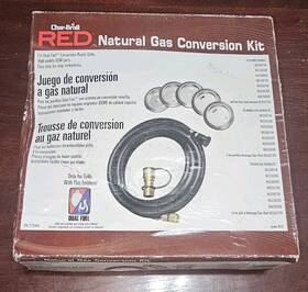 7775444 Char-broil Red Natural Gas Conversion Kit Dual-fuel Oem - 4625