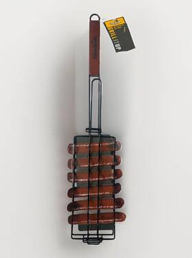 Char-broil 845331008680 Hot Dog Grill Basket New