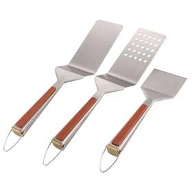 2367405w06 Charbroil Current Griddle Tool Set 3-piece Stainless Steel Kit With Solid And Slotted