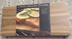Charcoal Companion 050016760214 3 Tier Cedar Plank Grilling Rack
