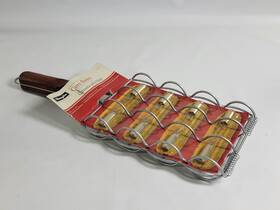 Charmglow 076903120138 Bbq Grill Grilling Roast Campfire Corn On The Cob Basket And Skewers New