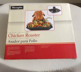 662-303 Charmglow Vertical Chicken Roaster Beer Can Holder Cone Non-stick Basting