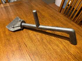 90002 Chef Master Chef-master Commercial Griddle Scraper Aluminum Stainless Steel Euc