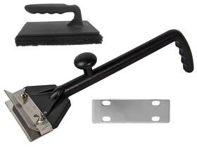 90254 Chef Master Griddle Scraper With Replacement Blade And Grill Scrubber Combo Co