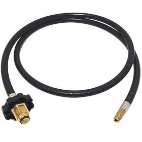 Pol-02 Chilipili 5ft Pol X 1/4 Inch Inverted Male Flare Rv Propane Hose Kit Rubber Camper Prop