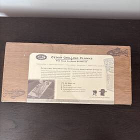Chinook Planks 675712019994 Cedar Grilling Outdoor Barbecue Pack Of 4 New Factory Sealed