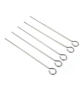 Chinshwehaw 761412518841 12 Inch Long Stainless Steel Bbq Skewers Poultry Goose Shish Kebab Pack