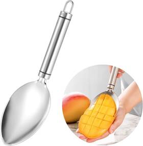 Phenaej1v Ciatbyyj 627273 1 Mango Slicer Silver Cutter Tool Stainless Steel Microblades