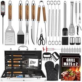 Cifaisi 973536930018 Bbq Grill Accessories Set 38pcs Stainless Steel Tools Grilling