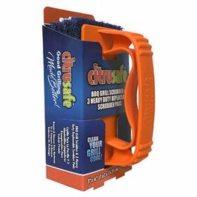 3100042 Citrusafe Heavy Duty Grill Scrubber 3 Replacement Pads -