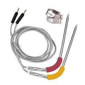 Clory 788440186316 2pcs Replacement Meat Probe For Weber Igrill 2 Thermometer With Clip