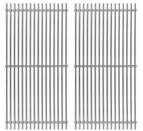 C66652-2 Cmanzhi S6f652 2-pack 18 1/4 Inch Stainless Steel Gas Grill Grates For Charbroil 461210